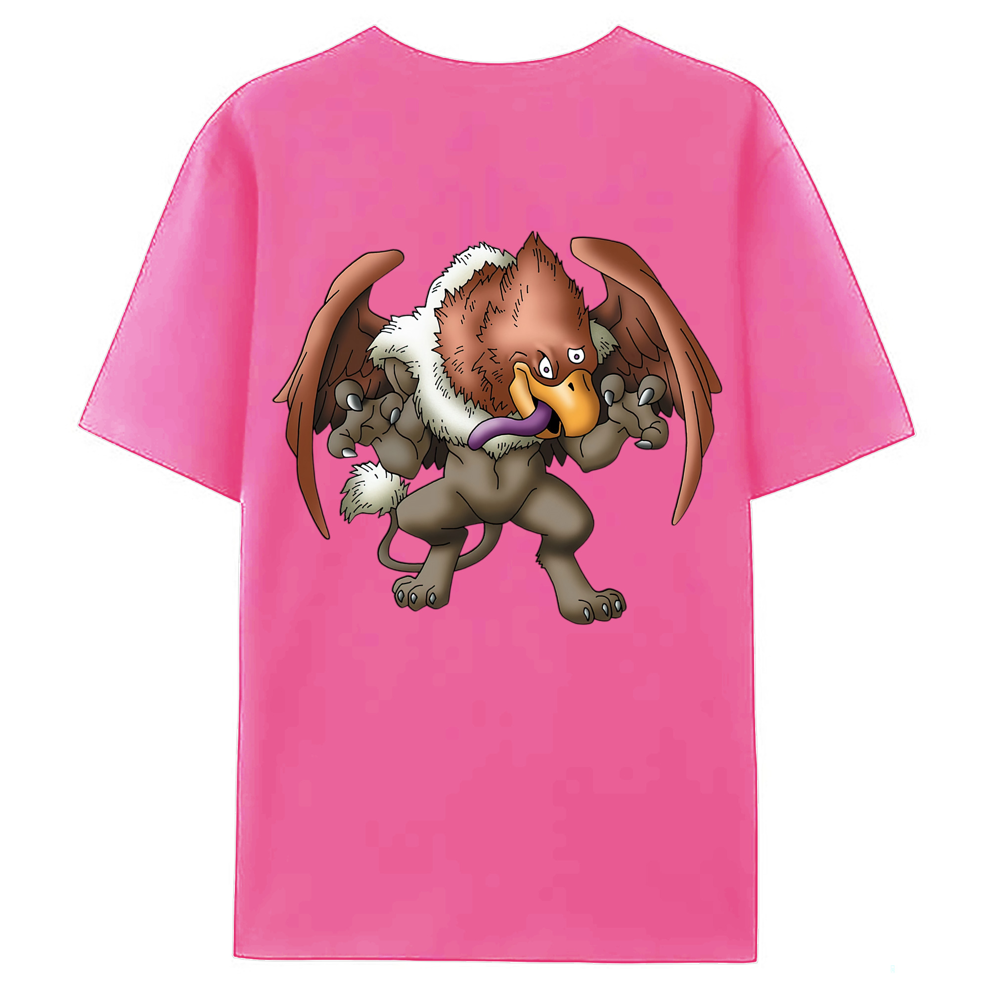 （画像用） ドラゴンクエスト Doragon Kuesuto Dragon Quest レディース半袖Tシャツ(バックプリント)